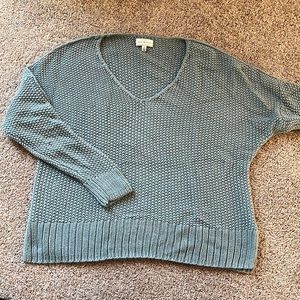 Lucky brand blue sweater size small